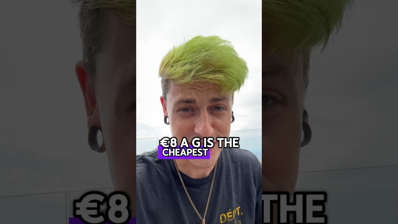 Buying the cheapest on the menu in Tenerife!