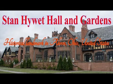 Vídeo: Visiting Stan Hywet Hall and Gardens a Akron, Ohio