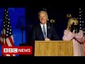 US Election 2020: Biden makes statement in Delaware - BBC News