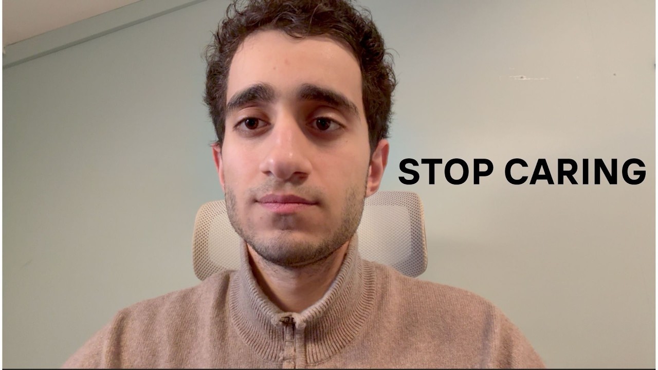 Stop Caring What People Think About You