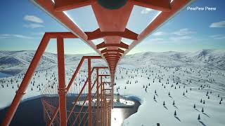 Planet Coaster: Arctic Winter Rollercoaster