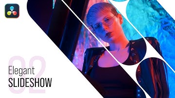 New Elegant SLIDESHOW - DaVinci Resolve Tutorial - Easy way!