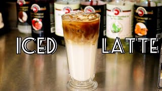 How to Make a Iced Latte | Barista Skills Training | iced latte
