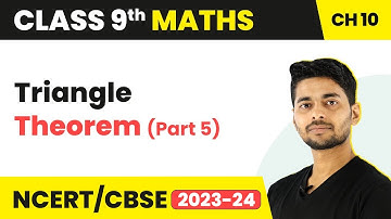 Area of Parallelogram and Triangle - Theorem (Part 5) | Class 9 Maths Chapter 10 | CBSE 2024-25