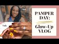[Vlog 8]: PAMPER DAY: Getting My Hair &amp; Nails Done | Moving To Canada