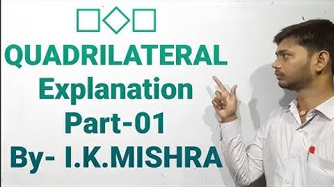 Maths for class 6th | chapter-17 | □ Quadrilateral □ Part-01