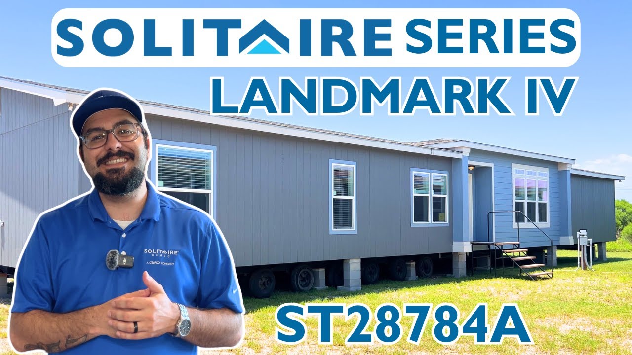 Solitaire Homes Landmark IV ST28784A Full Home Tour | Double Wide Manufactured Home