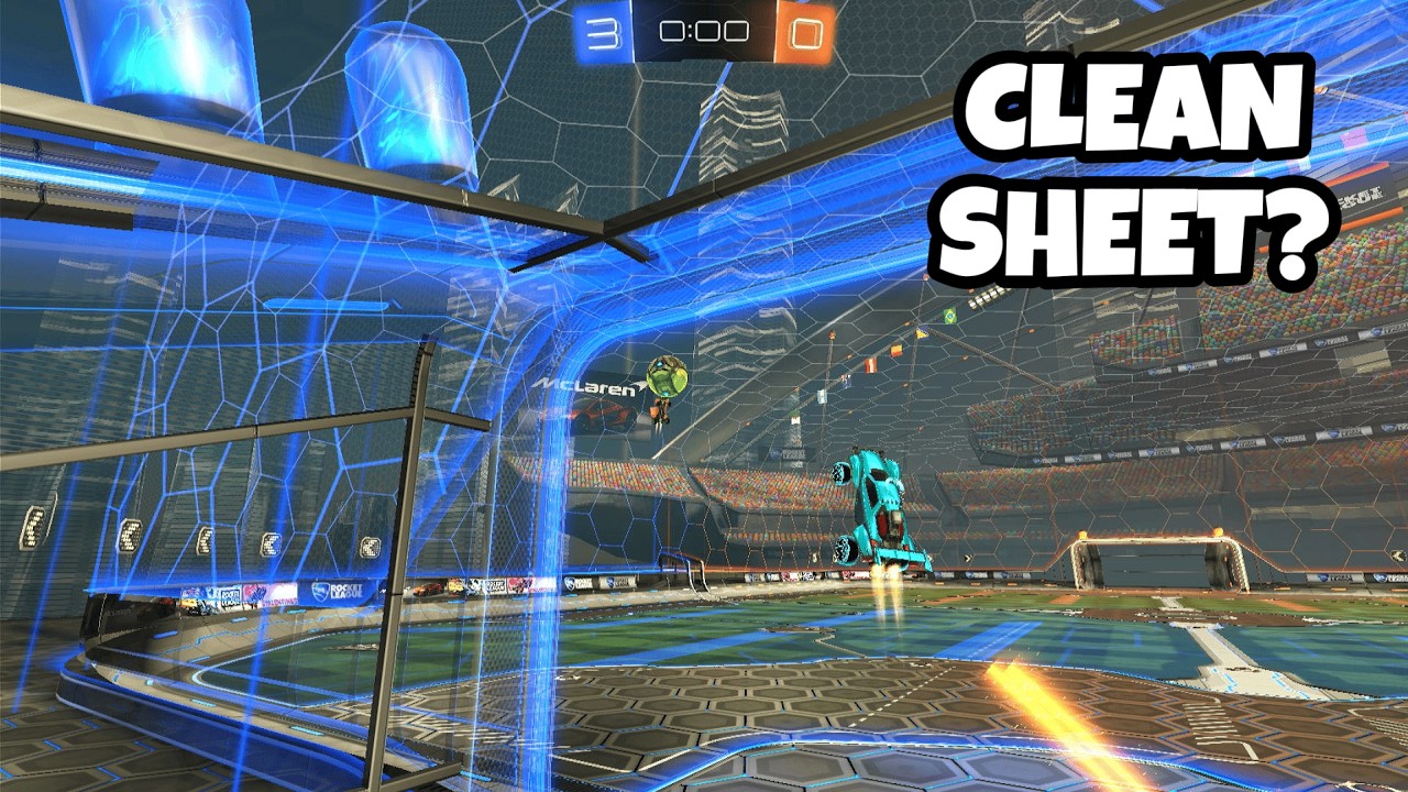 Can I get a clean sheet in 1v1 Rocket League?