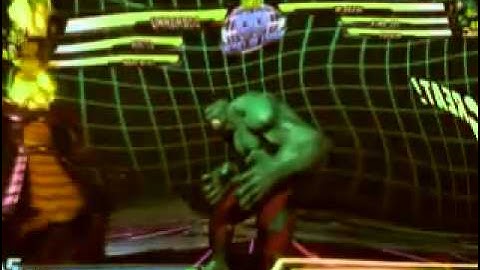 Marvel vs Capcom 3 PS3 Spiderman Mission Mode effects by Adobe After Effects