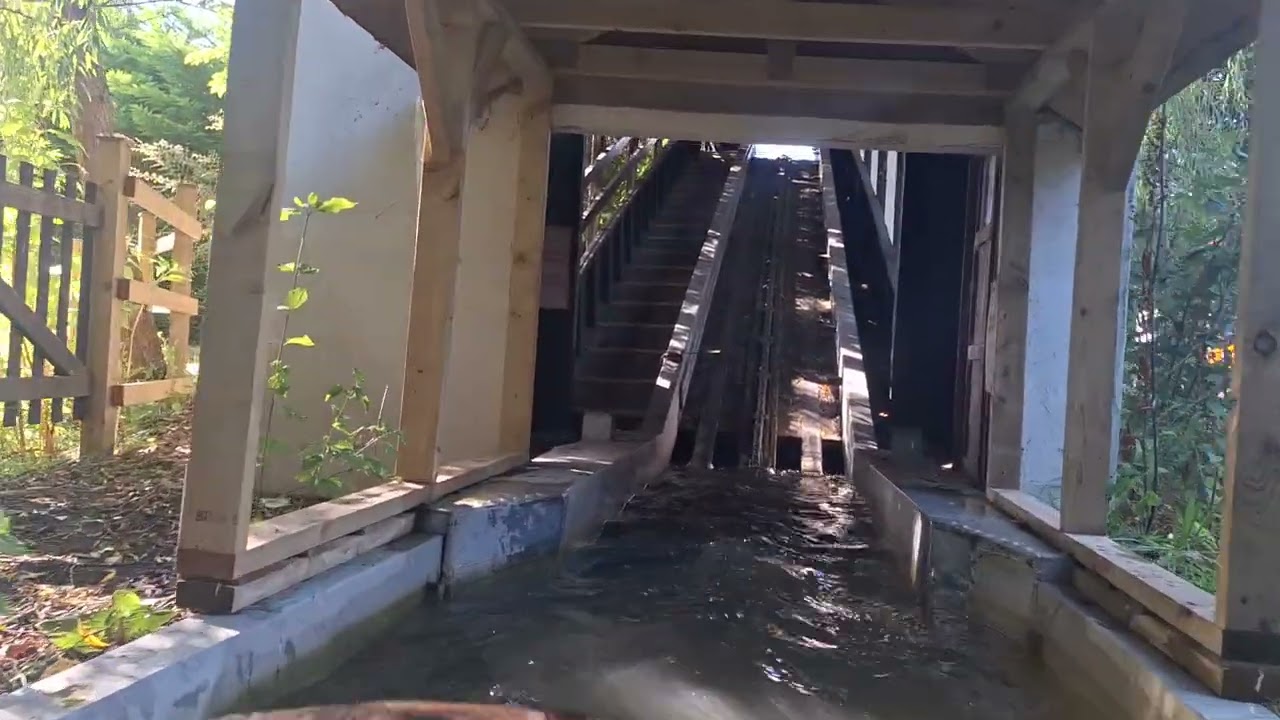 Gulliver’s World log flume pov. September 2025