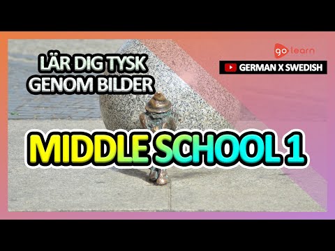 Lär Dig Tysk Genom Bilder |Tysk Ordförråd Middle School 1 | Golearn