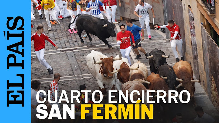 Así fue el cuarto encierro de San Fermín 2025 | EL PAÍS