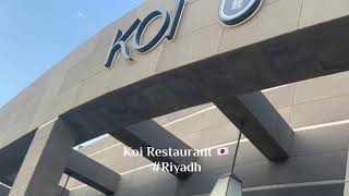 Koi Japanese Peruvian Restaurant- Riyadh | Welcome Saudi