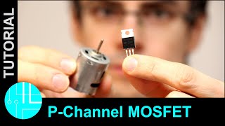 P-Channel MOSFET as a Switch. Turn ON a 12V Motor with Arduino. (Step-By-Step Guide)