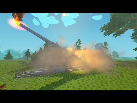 Видео: РАБОЧАЯ DORA (Дора, Schwerer Gustav) В SCRAP MECHANIC 1к1 (Remake)