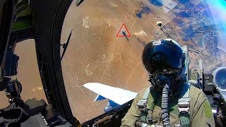 GoPro Cockpit Cam : A-10 Thunderbolt Dropping Live Bombs | Close Air Support Mission