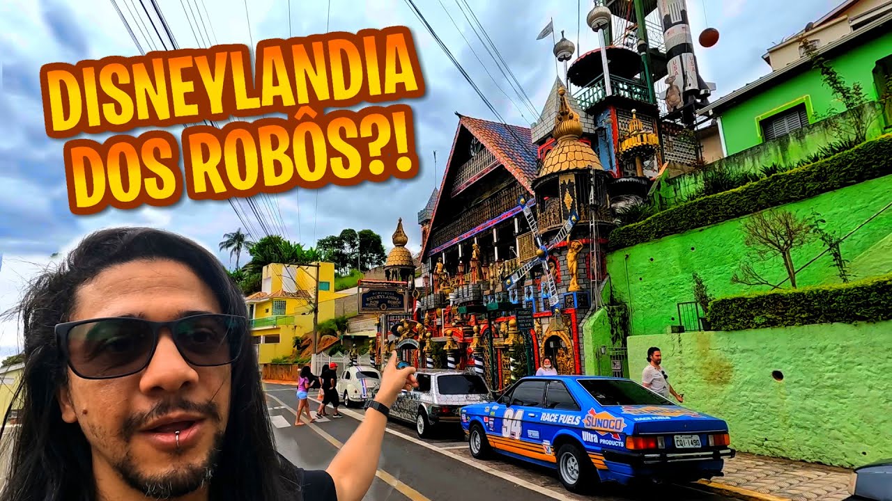 DISNEYLÂNDIA DOS ROBÔS - UM LUGAR DIFERENTE DE TUDO!