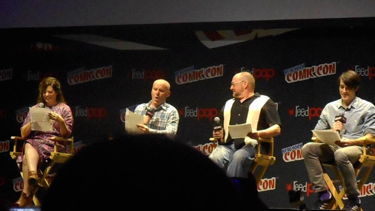 Regular Show Panel at NYCC 2016 Raps/Script Reads pt1 - YouTube
