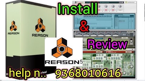 Reason 5 full review & install || Love Musical Studio