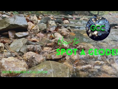 How to SPOT a GEODE!! | Rock collecting for beginners!