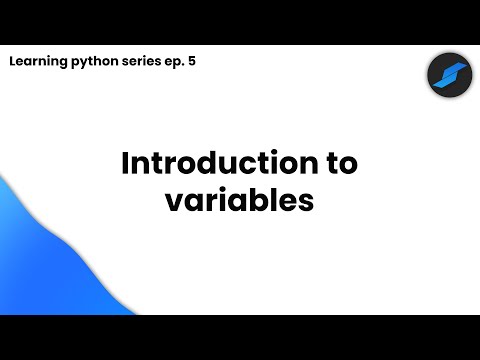 Introduction to variables | 🐍 Learning python series ep. 5