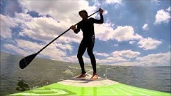 SUP Surfing OC June 6 2014 1440x1080 Slo Mo 