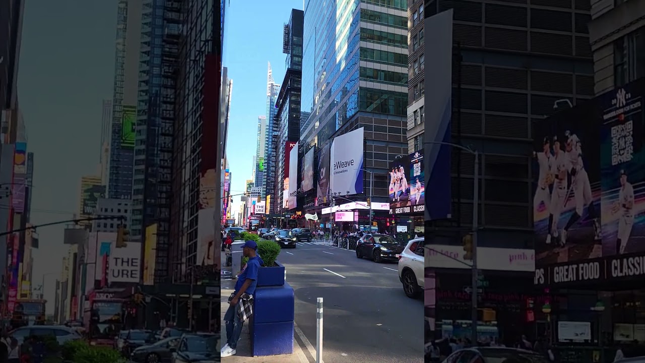 The energy in Downtown NYC is something else .Would you visit New York soon? 🇺🇸🗽