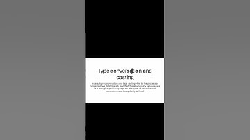 Type Conversion and Type Casting in java 👇🔗#shorts