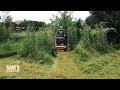 OVERGROWN backyard getting some good makeover | Creekside | Quadruple cut | Oddly Satisfying