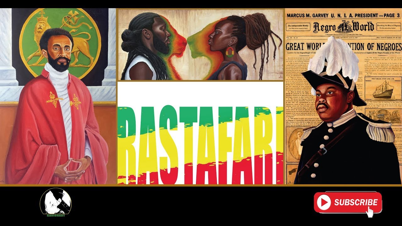 The origin of Rastafari Marcus Garvey and Haile selassie - YouTube