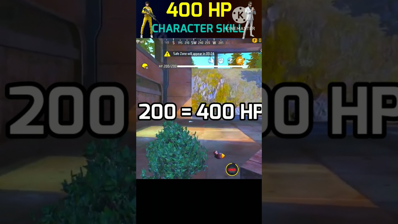 hulk slot Free Fire 400 HP character skill freefire freefireshorts messytalkshort