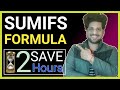 Sumifs Formula With Multiple Example in Hindi | Use This Formula &amp; Save 2 Hours | Never Seen Before