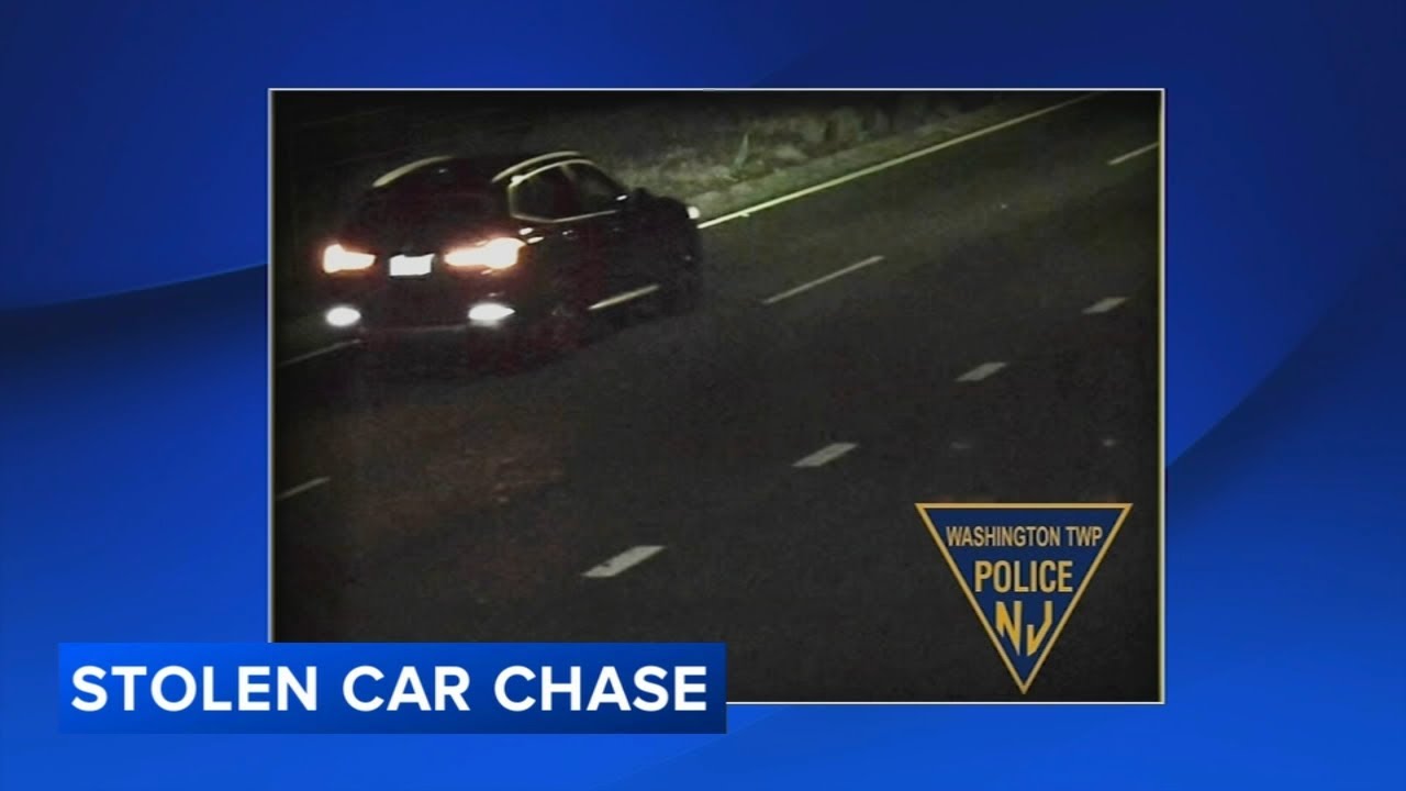 Stolen BMW driver leads police on wild chase before getting away - YouTube