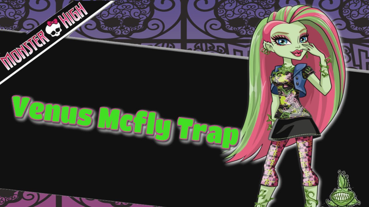 Monster High 13 Wishes Movie Video Game - Venus Mcfly Trap Beach Dress Up