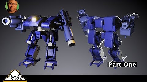 Make A Mech In Blender 2.83 Part One