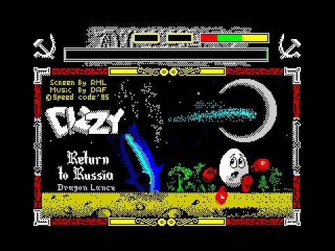 Видео: Dizzy Y: Return to Russia. ZX Spectrum. Прохождение