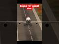 Boeing 747 taking off from BSB Brasilia #shorts