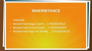 Penerapan Inheritance Pada Program E-Commerce