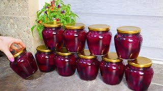 I ROLL BEET ONLY LIKE THIS! PICKLED WHOLE BEET FOR THE WINTER