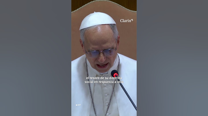 León XIV contó por qué eligió su nombre