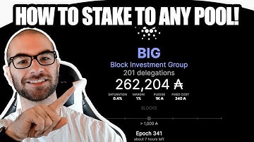 Staking to ANY Cardano Pool with Nami/Eternal - What you need to know + BIG Stake Pool!