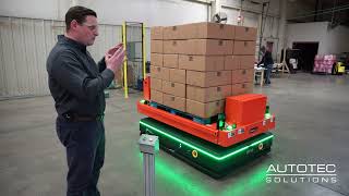 Autotec Solutions Introduces Advanced Automated Warehouse Solution Using AMRs