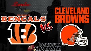 NFL Football 2016 Recap: Bengals vs. Browns (Week 14) (Lockdown Coverage)  #LouieTeeLive