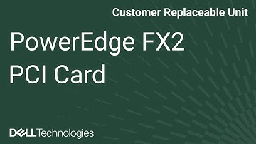 PowerEdge FX2: Remove Install PCI Card