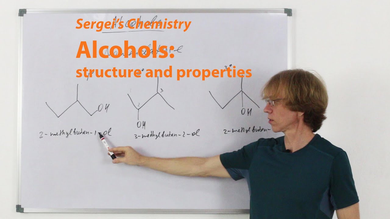 Alcohols: structure and properties. Advanced organic chemistry. Reaction mechanisms.