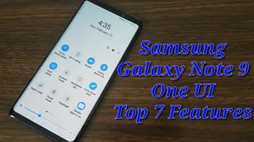 Samsung Galaxy Note 9 One UI (Android Pie) Top 7 Features