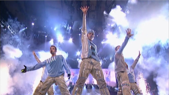 Bye Bye Bye Live version - Live performance video thumbnail