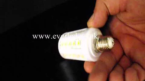 Led bulb 35 SMD 5050 6.5 Watt With Beam Angle 360° Base E14.wmv