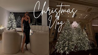 CHRISTMAS 2022 VLOG! Our plans this year + NYC Christmas Apartment Tour