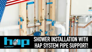 Shower Install With Hap System